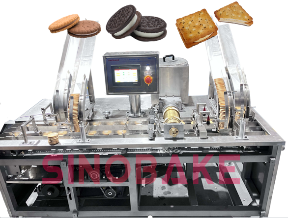 sandwich electric sus304 cookie making machine sandwich machine