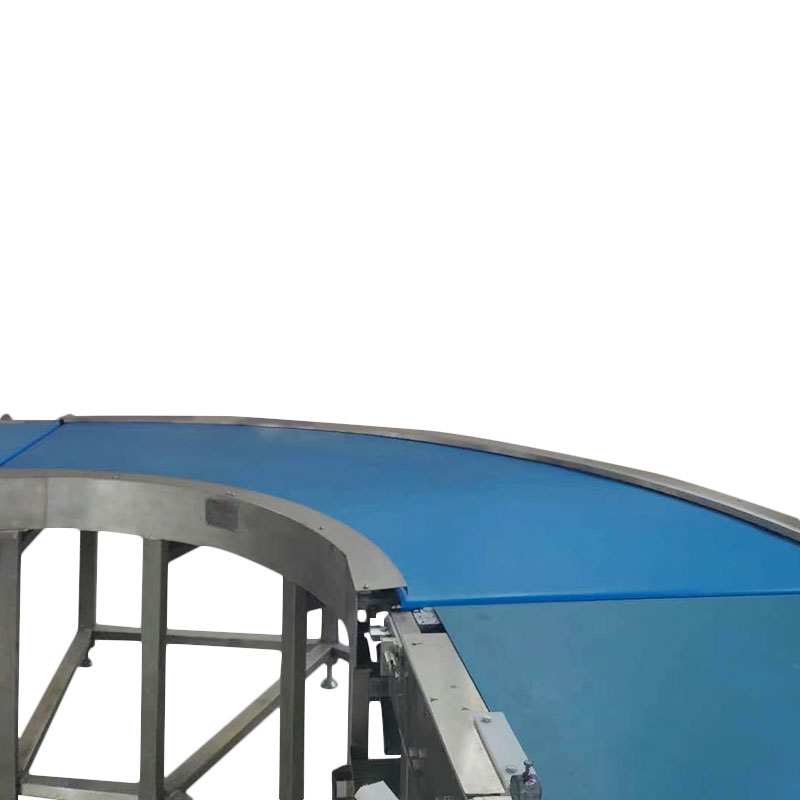 Industrial Bakery Production Line L-Turning Conveyor For Cookies And Bisuits