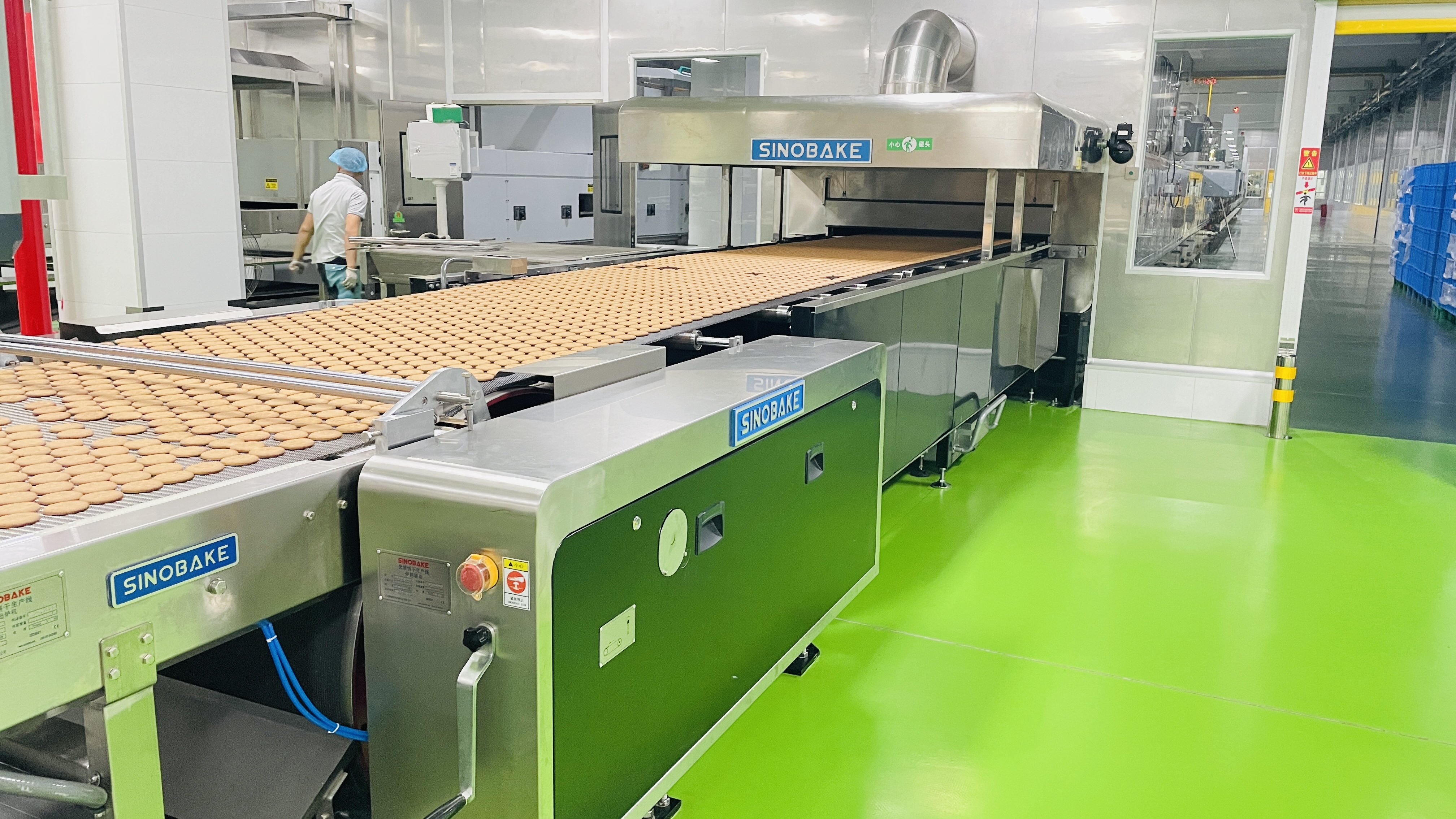 SINOBAKE Soft Biscuits Production Line Biscuit For Bakery Industry 