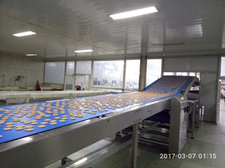 Industrial Speed Adjustment Biscuit Conveyor Transfer Cooling Line